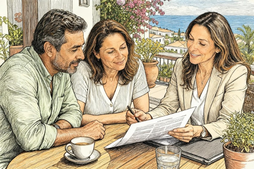 Why do Costa del Sol estate agents ask for exclusivity?